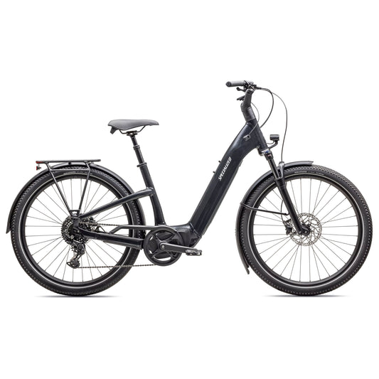 specialized 2025 como 4.0 electric bike-color-gloss cast black / satin silver reflective