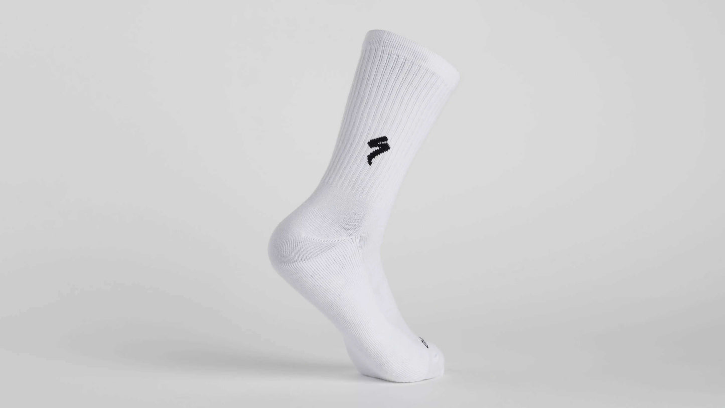 specialized cotton tall socks-color-white