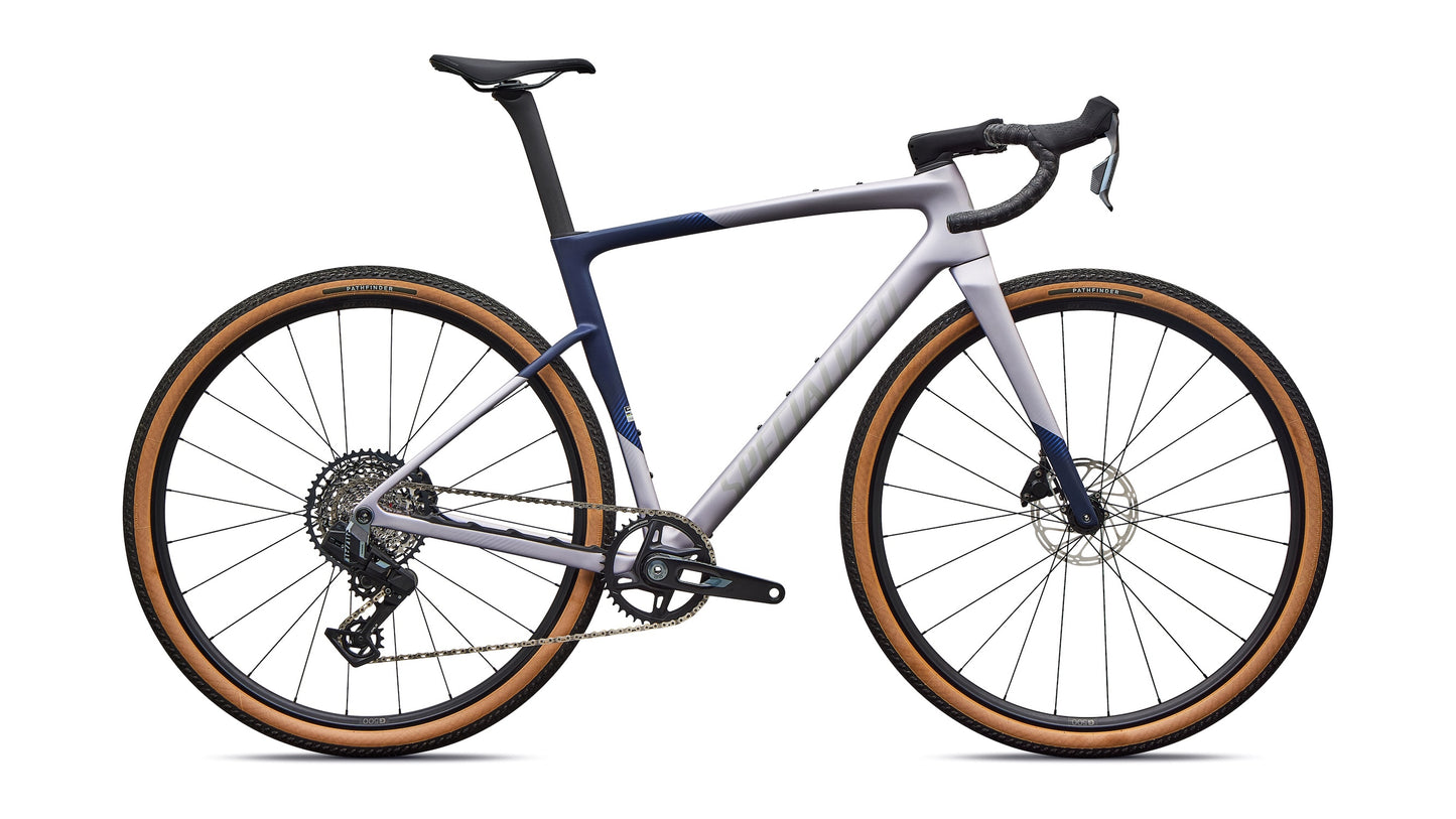 specialized crux 5 comp axs gravel road bike-color-amethyst frost/deep marine/shadow silver