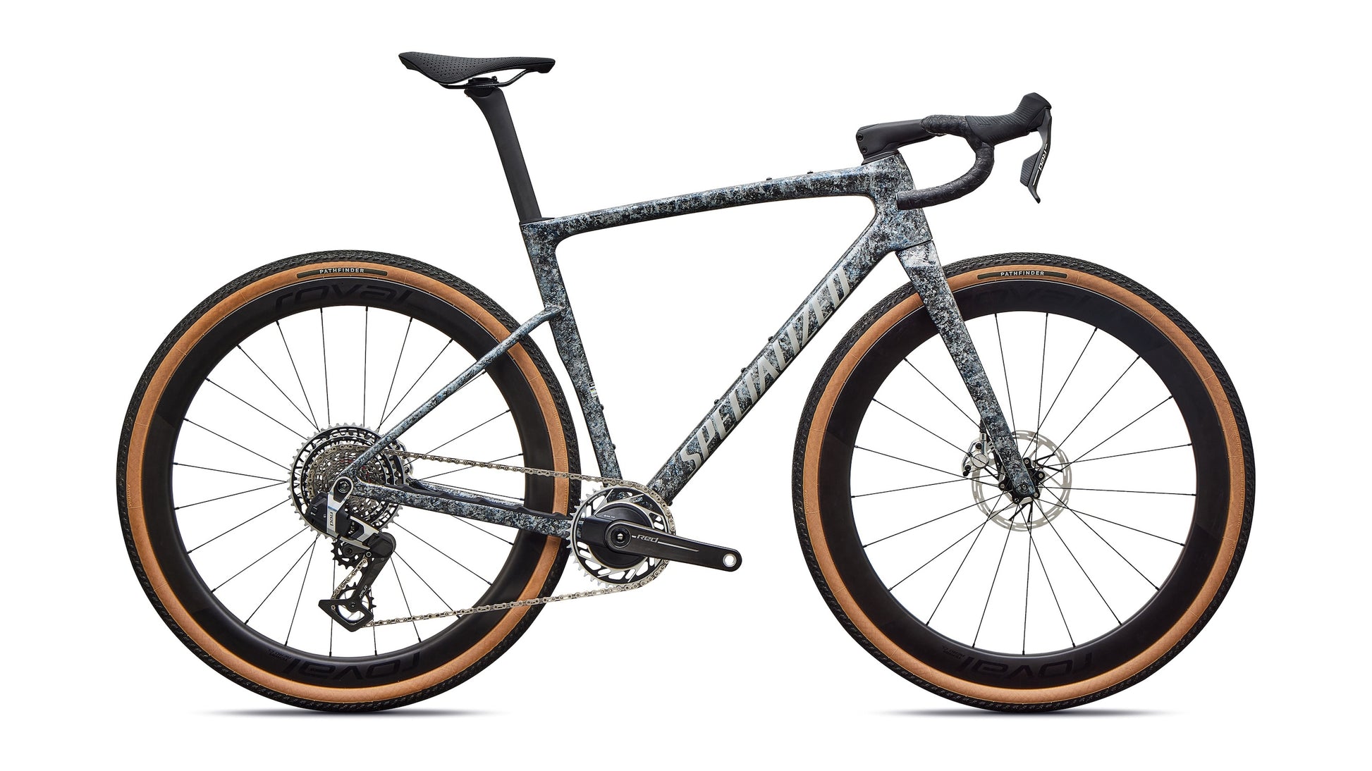 specialized crux 5 s-level axs gravel road bike-color-deep marine metallic/dolomite metallic