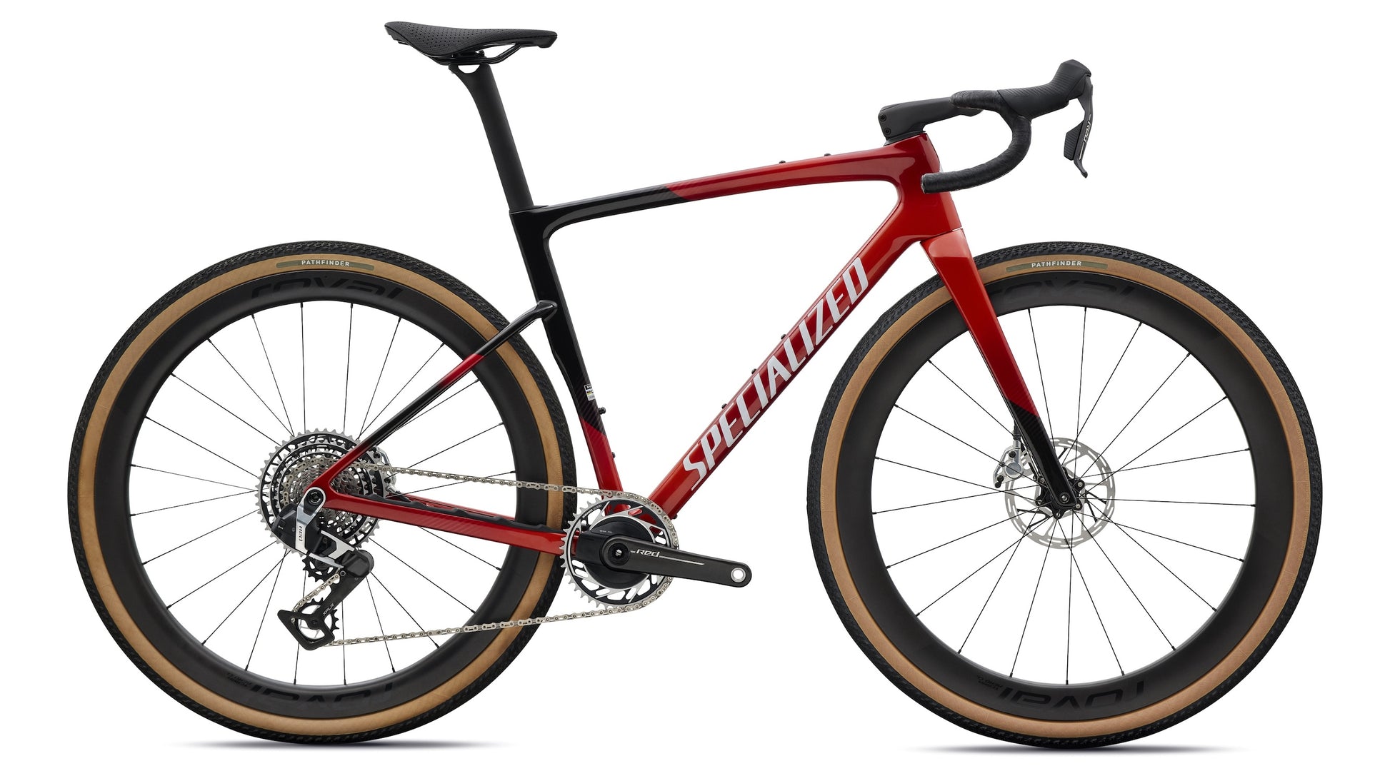 Specialized Crux 5 S-Level AXS Gravel Road Bike 61Cm Redwood Metallic/White
