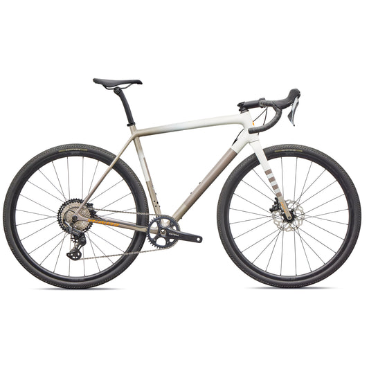 specialized crux comp gravel road bike-color-dunewht/sndstnmet/orgzst