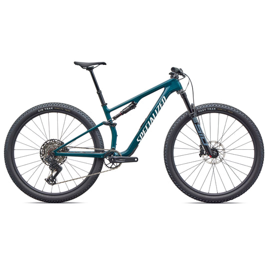 specialized epic 8 comp mountain bike-color-emerald metallic/white