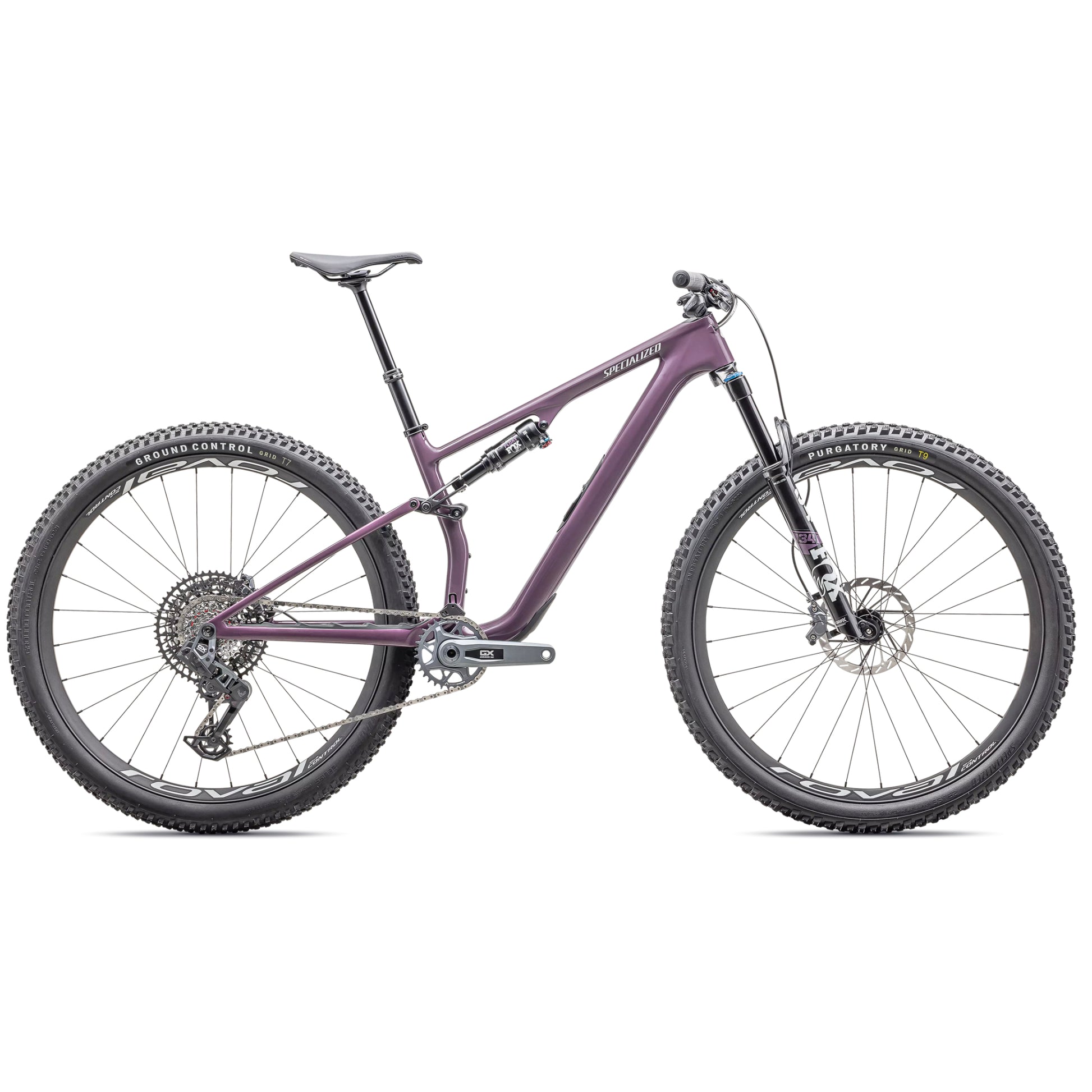 specialized 2025 epic 8 evo expert full suspension mountain bike-color-cast lilac/dune white