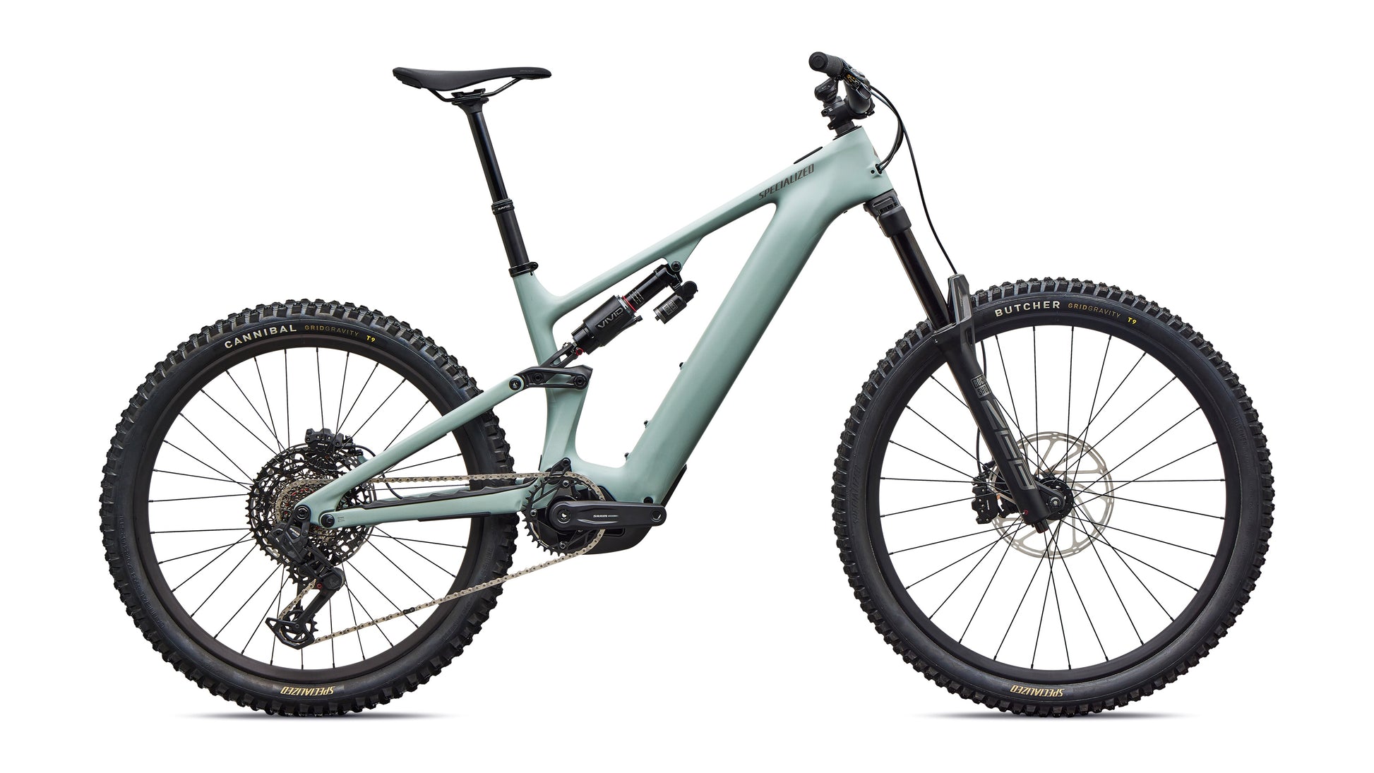 Specialized Levo 4 EVO Comp Electric Full Suspension Mountain Bike S6 Satin Agave Grey