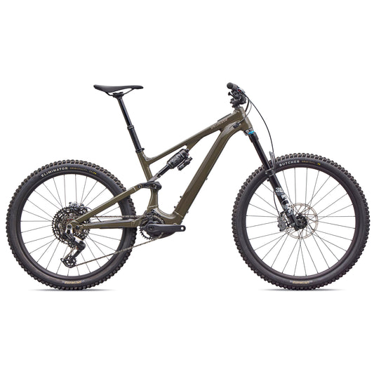 specialized levo sl 2 comp alloy electric mountain bike-color-oak green/sandstone metallic