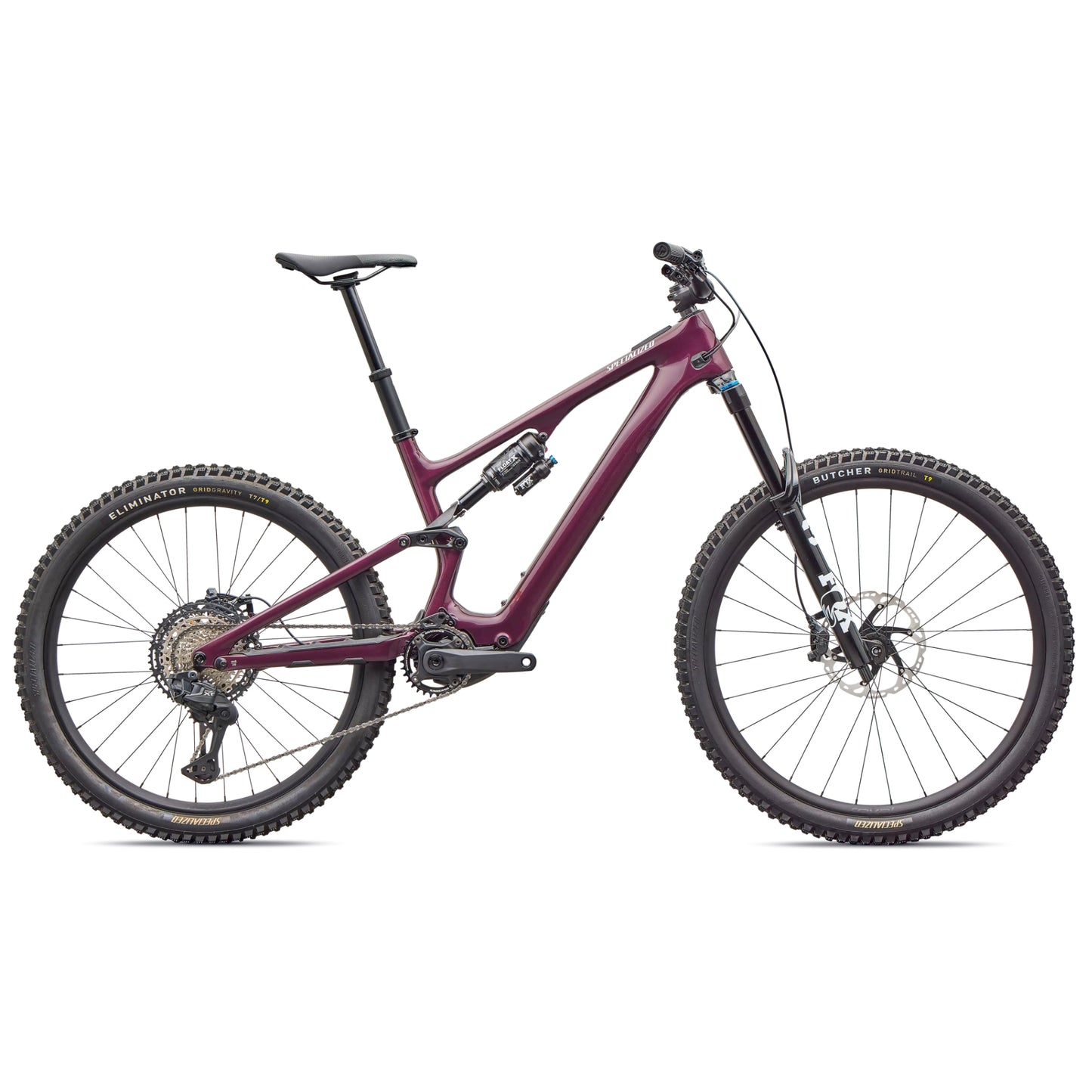 specialized levo sl 2 expert di2 electric mountain bike-color-bordeaux metallic/white