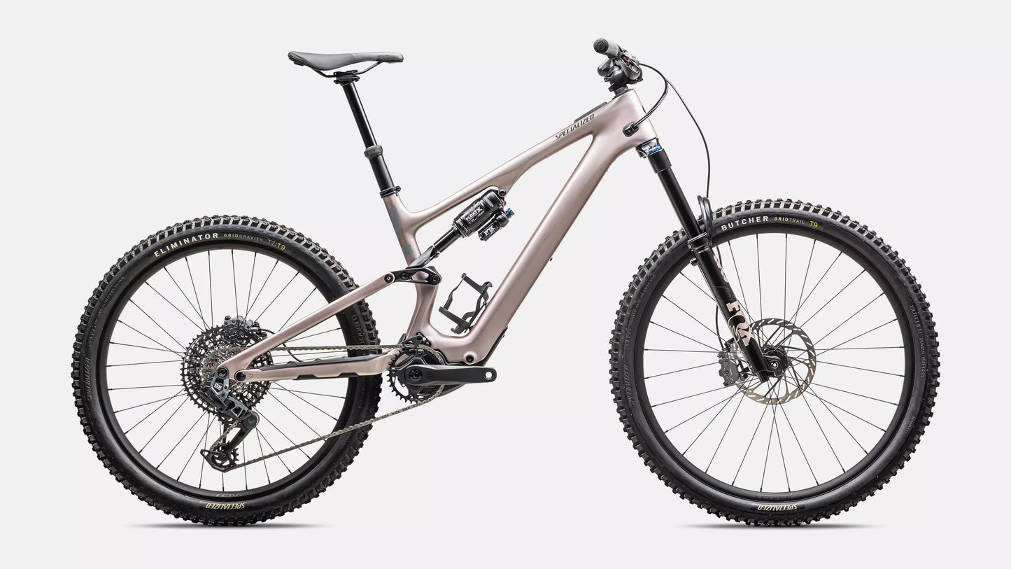 specialized 2025 levo sl 2 expert electric mountain bike-color-champaign/cool grey/metlalic obsidian