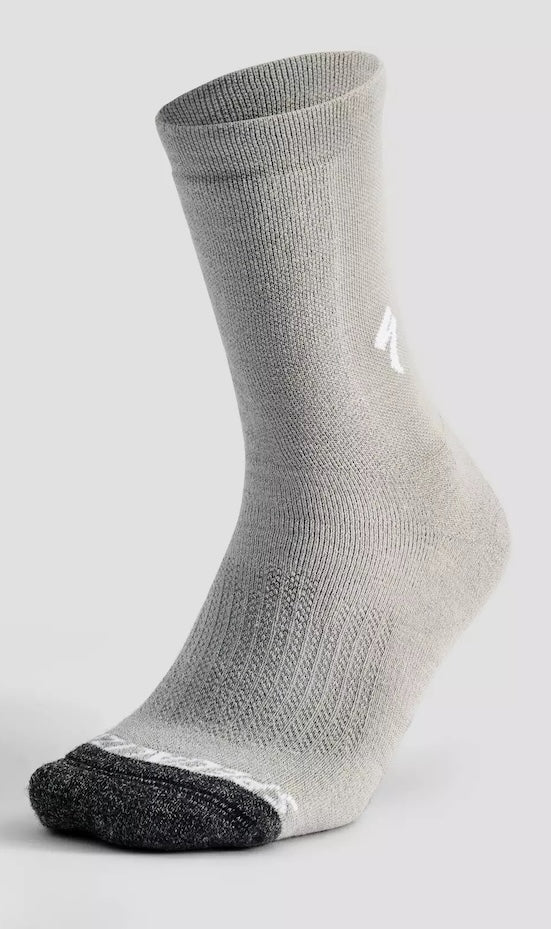 specialized merino deep winter tall socks-color-heather grey