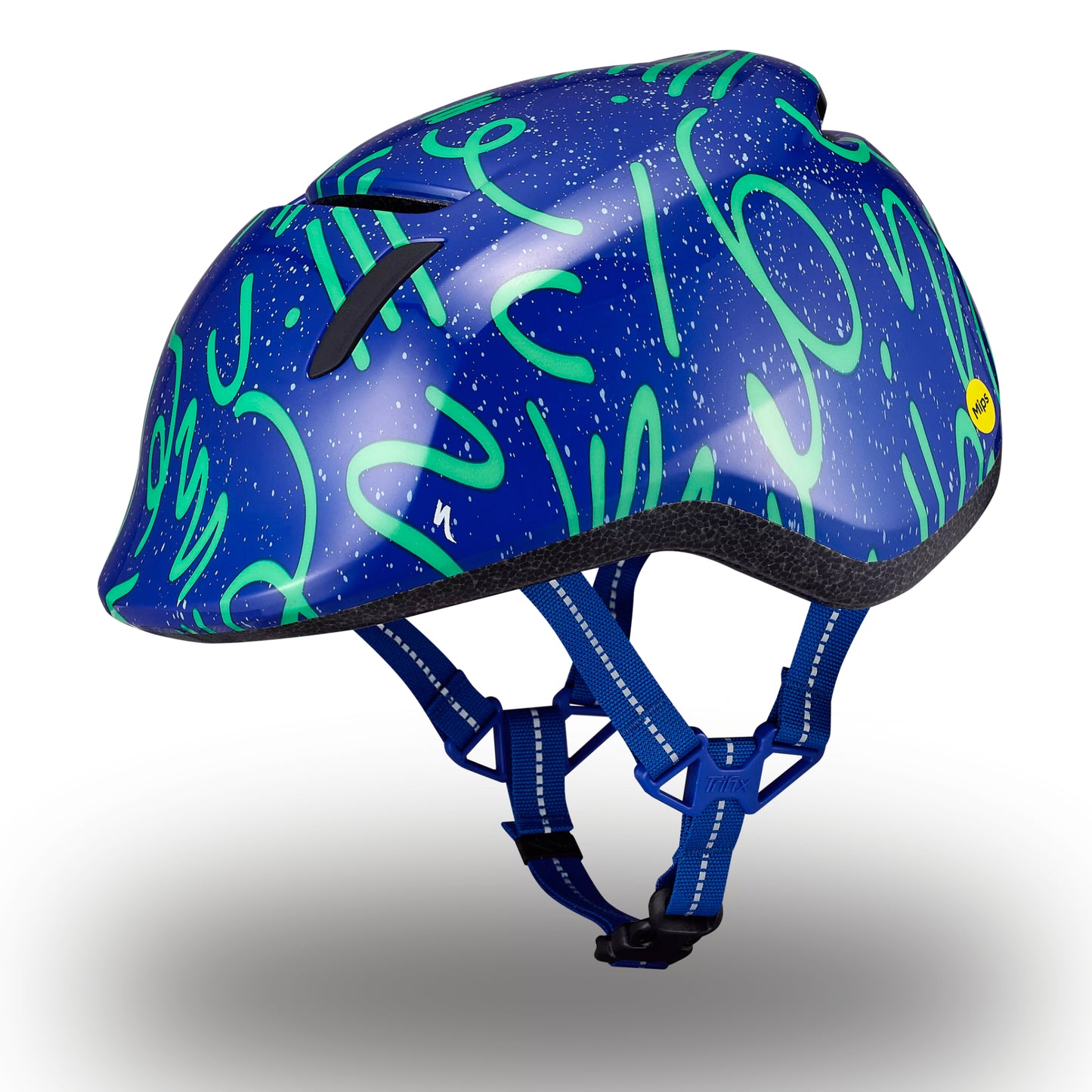specialized mio 2 toddler helmet-color-sapphire/electric green