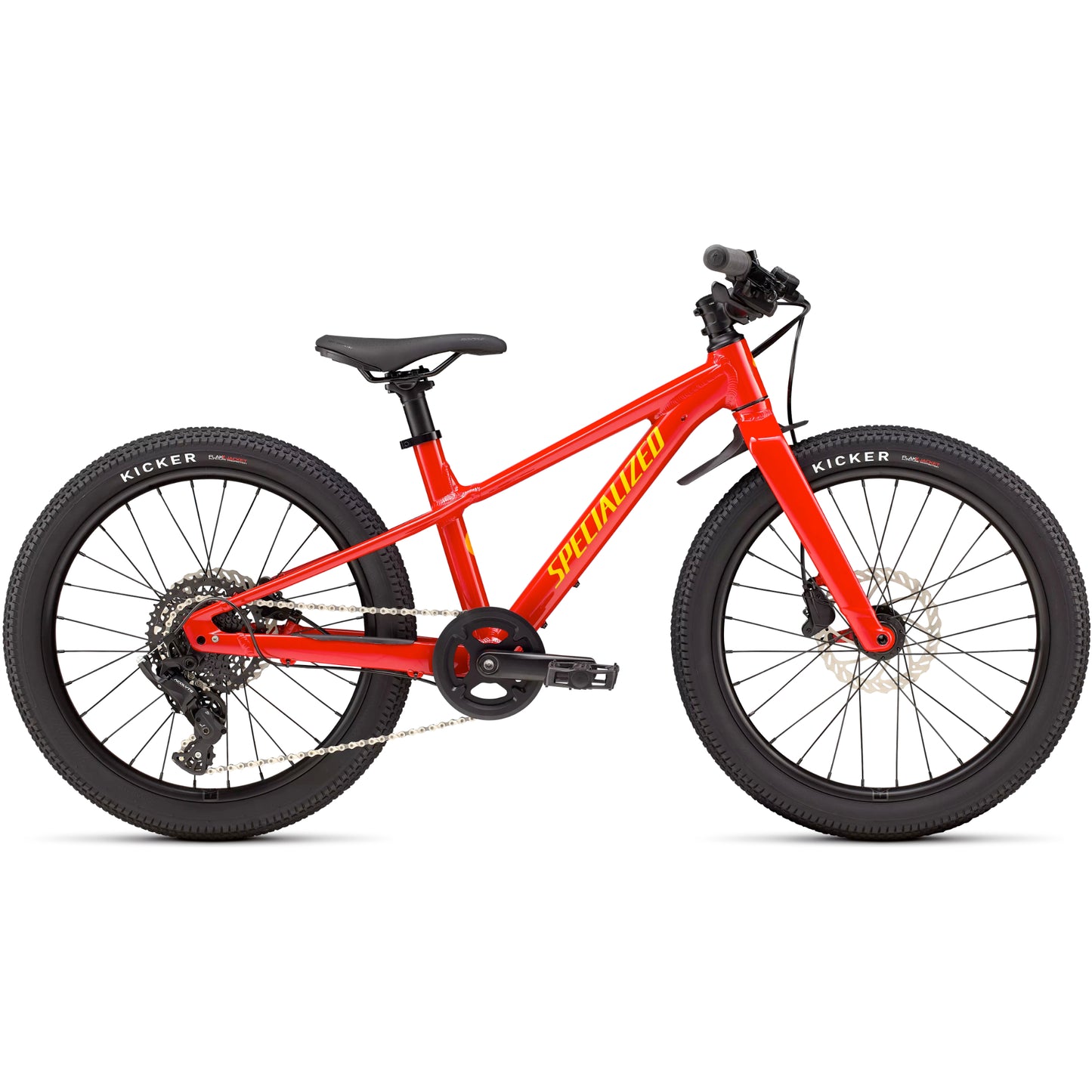 specialized riprock 20 kids’ bike-color-flo red/california sun/orange zest