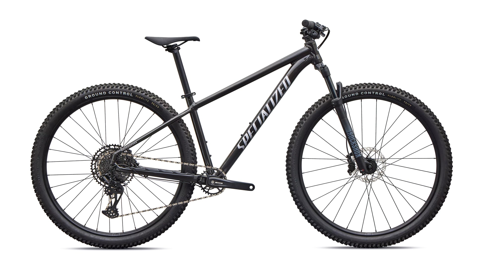 Specialized Rockhopper Expert Hardtail Mountain Bike Xs Gloss Charcoal Tint Aluminum/Amethyst Frost