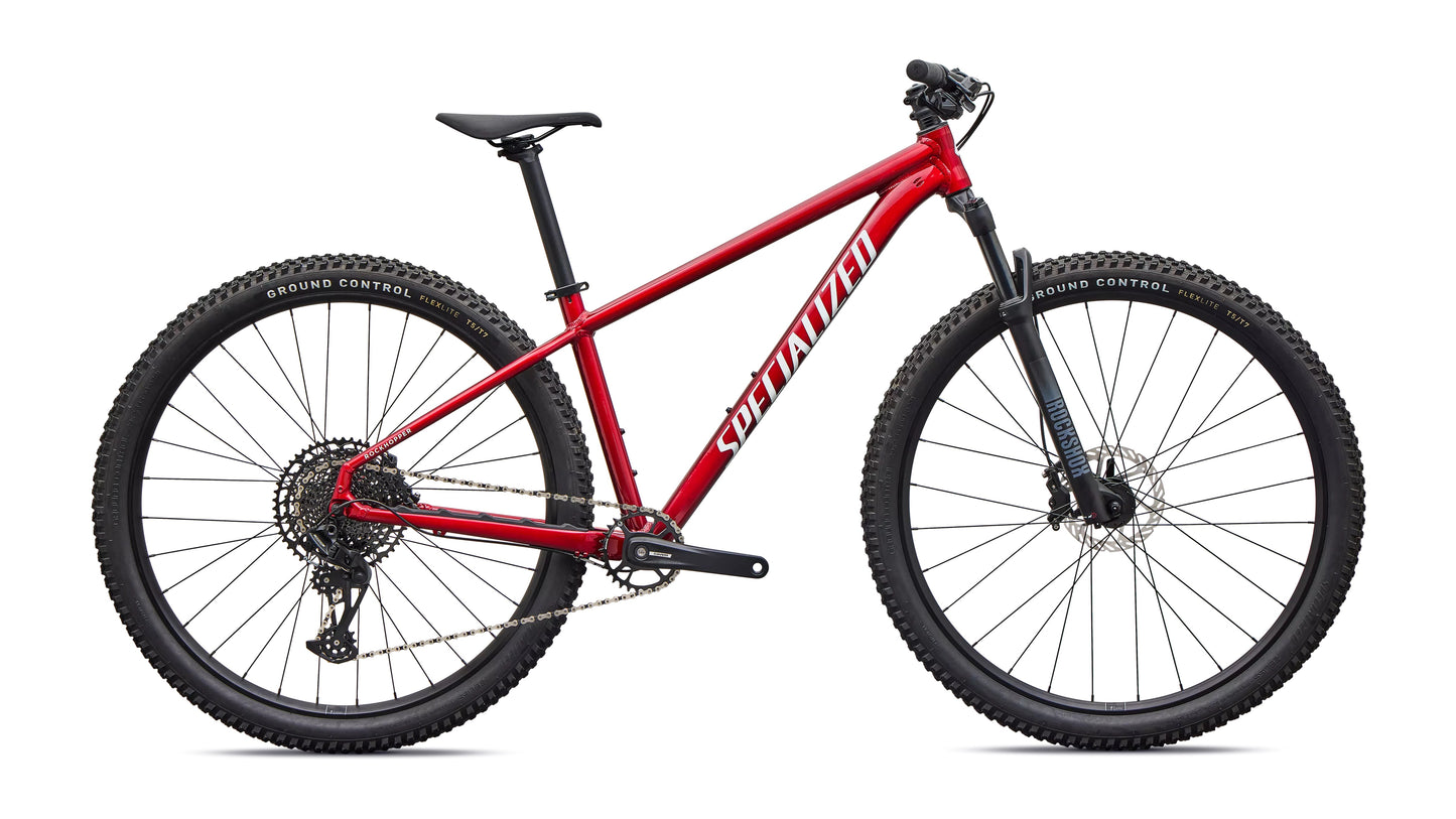 Specialized Rockhopper Expert Hardtail Mountain Bike Xs Gloss Red Tint Aluminum/White