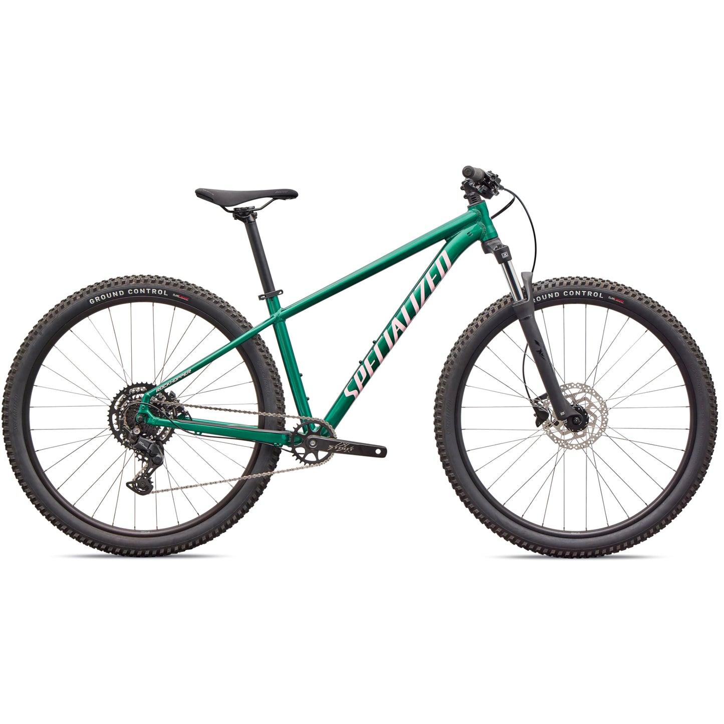 specialized 2026 rockhopper sport hardtail mountain bike-color-gloss pine green/desert rose