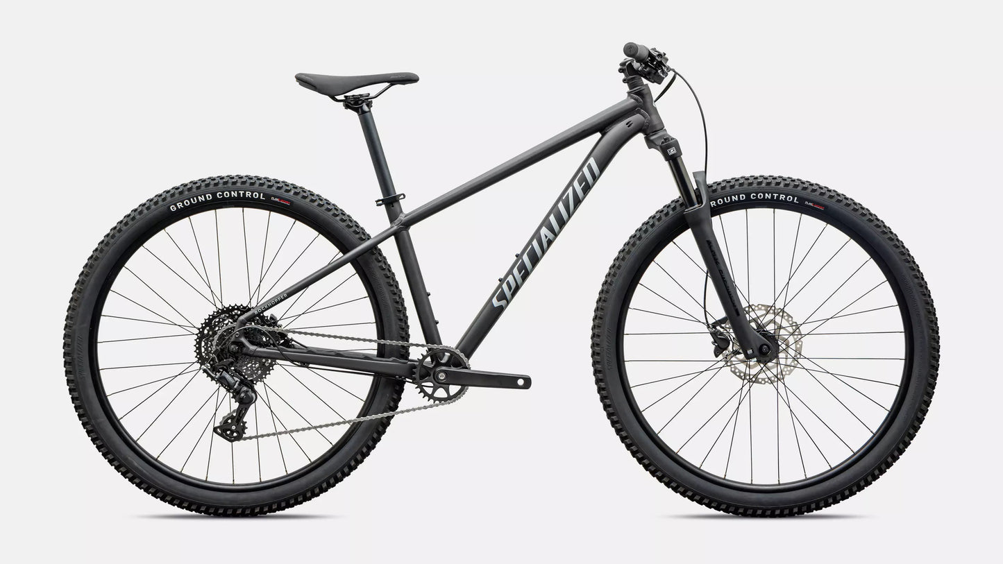 Specialized Rockhopper Sport Hardtail Mountain Bike Xs Satin Metallic Obsidian/Shadow Silver