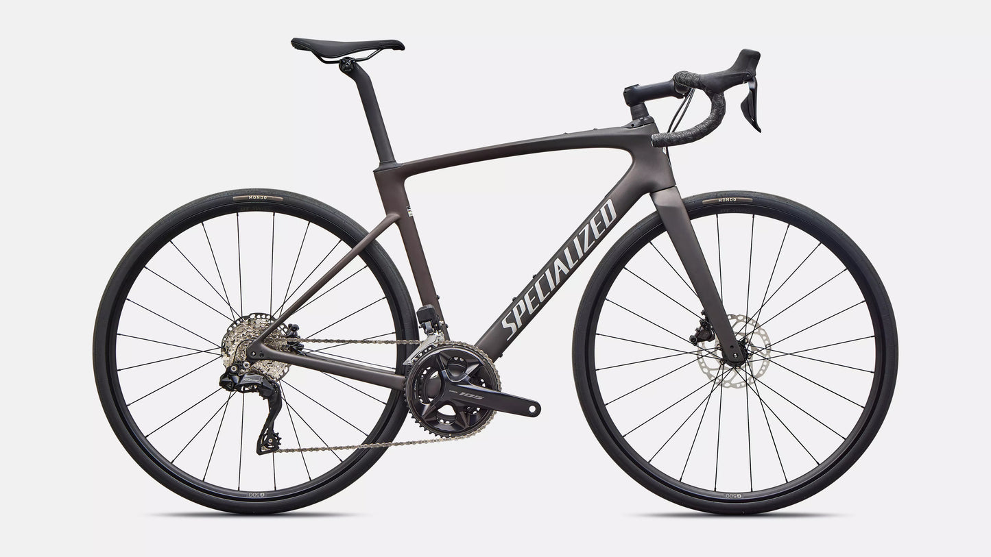 Specialized Roubaix SL8 Comp Road Bike 44Cm Satin Warm Smoke Metallic