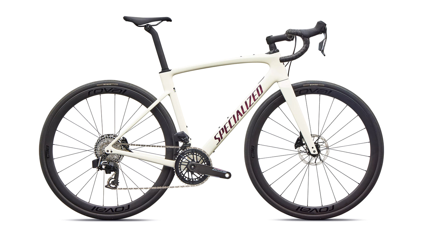 Specialized Roubaix SL8 Expert AXS Road Bike 44Cm Gloss Birch/Bordeaux Metallic
