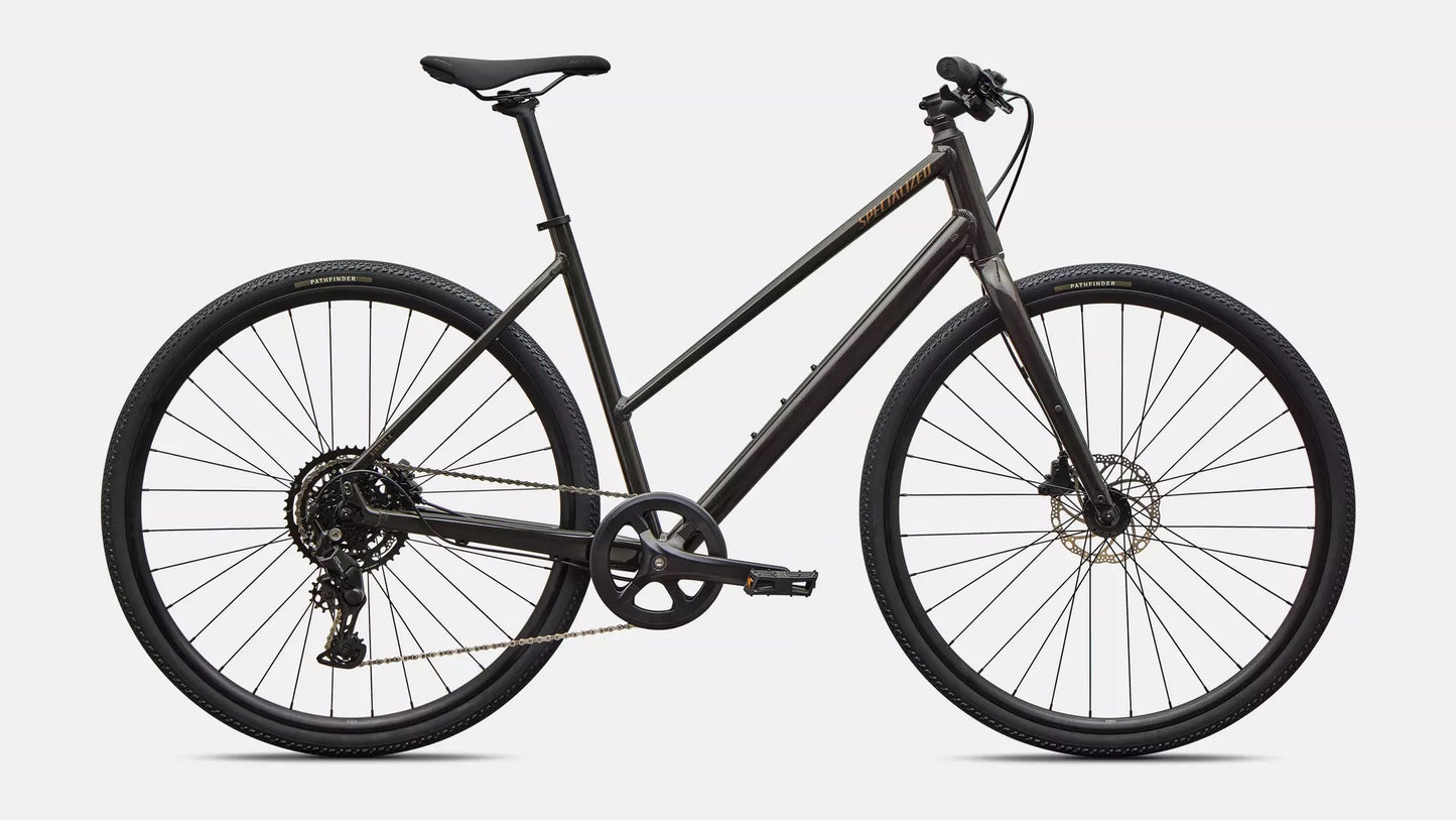 Specialized Sirrus X 2.0 Step-Through Hybrid Bike Xs Gloss Metallic Obsidian