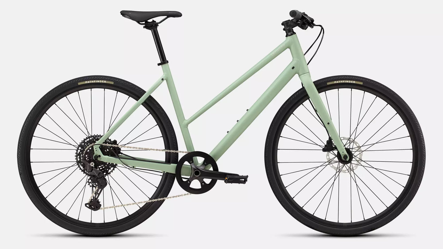 specialized sirrus x 3.0 step thru road bike-color-satin pistachio