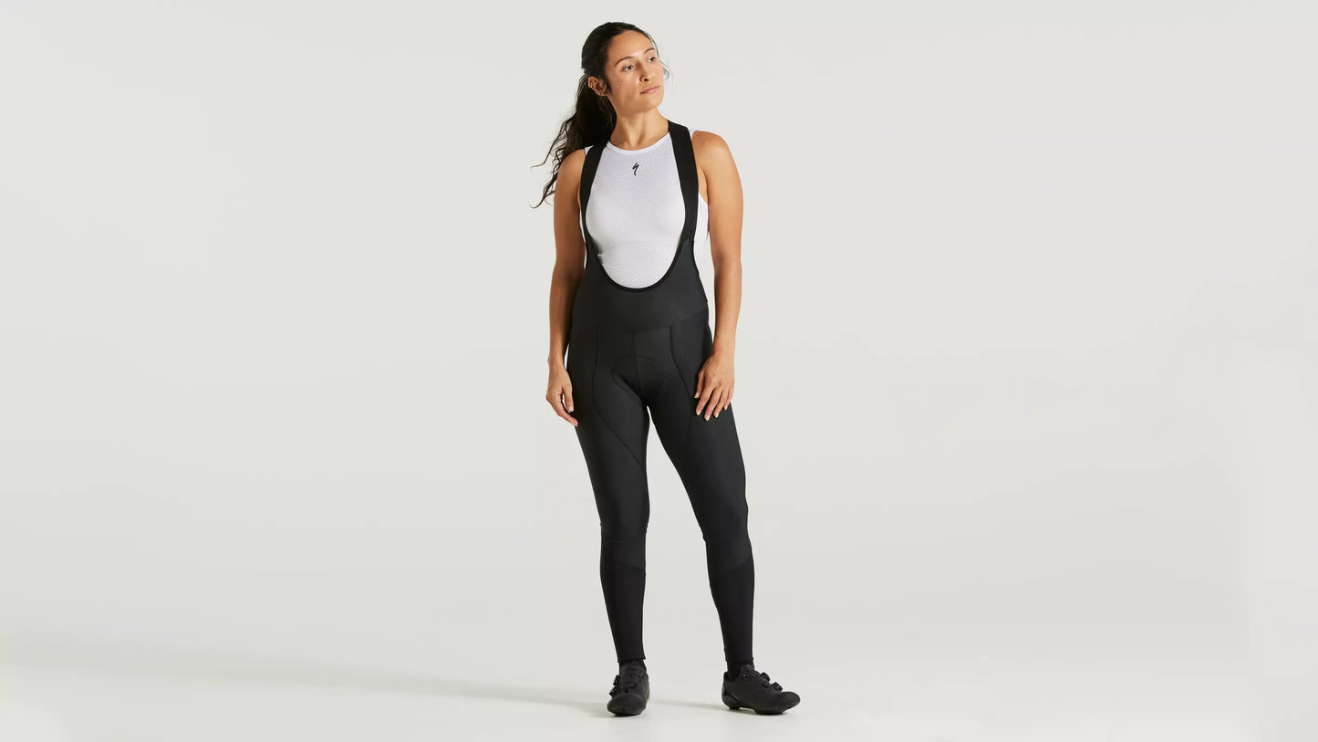 specialized sl pro thermal women’s bib tights-color-black
