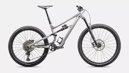 specialized status 2 140-color-satin aluminum / obsidian