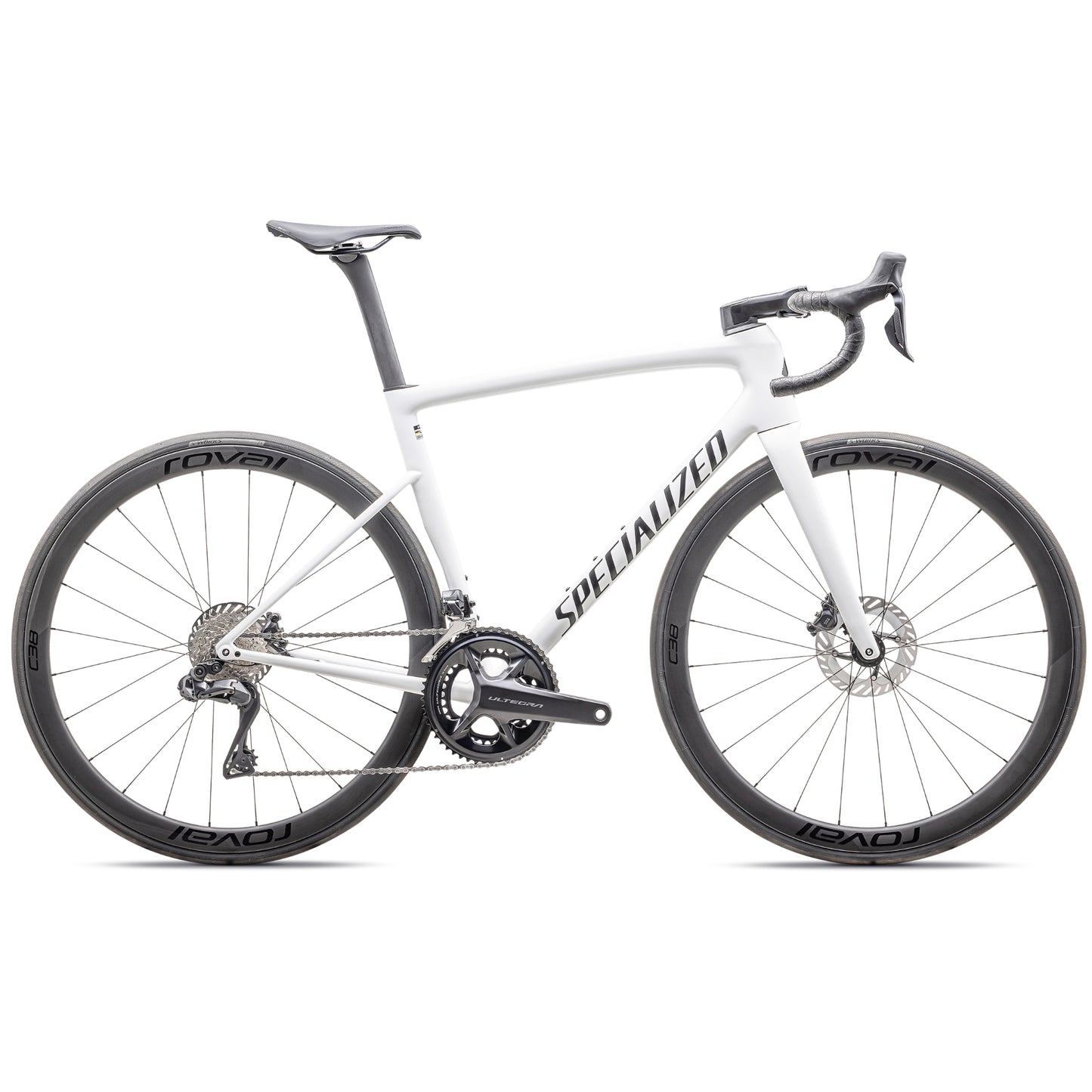 specialized tarmac sl8 expert road bike-color-white/metallic black