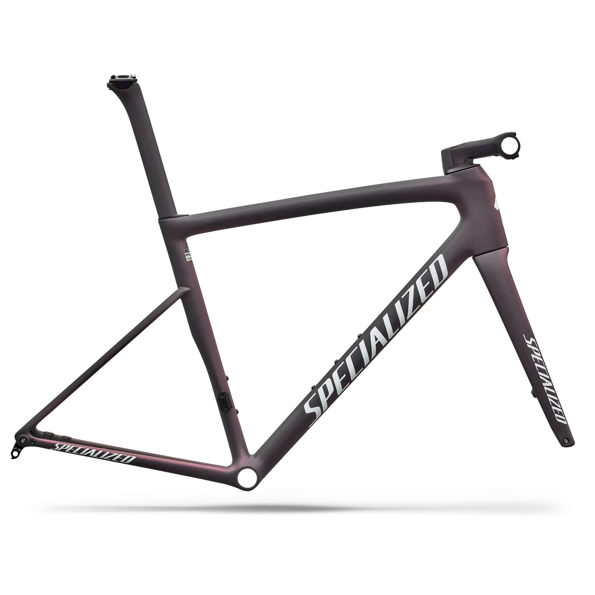 specialized tarmac sl8 frameset-color-carb/redprl/metwhtsil