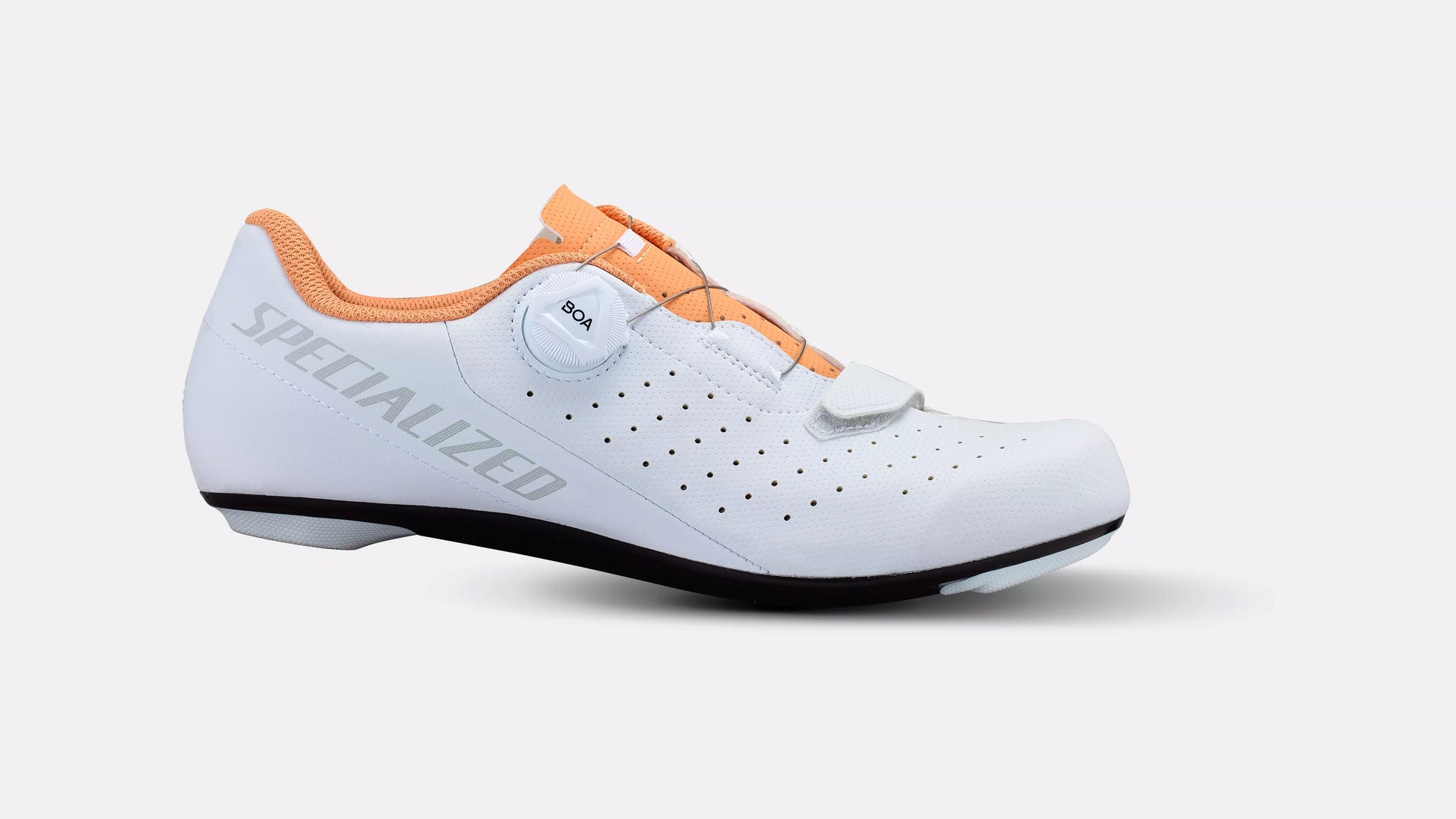 Specialized Torch 1.0 Road Shoes 46 White/Cantaloupe