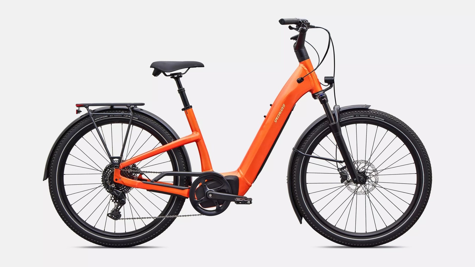 Specialized Turbo Como 4.0 Electric Bike L Tangerine Orange/Sunset Yellow