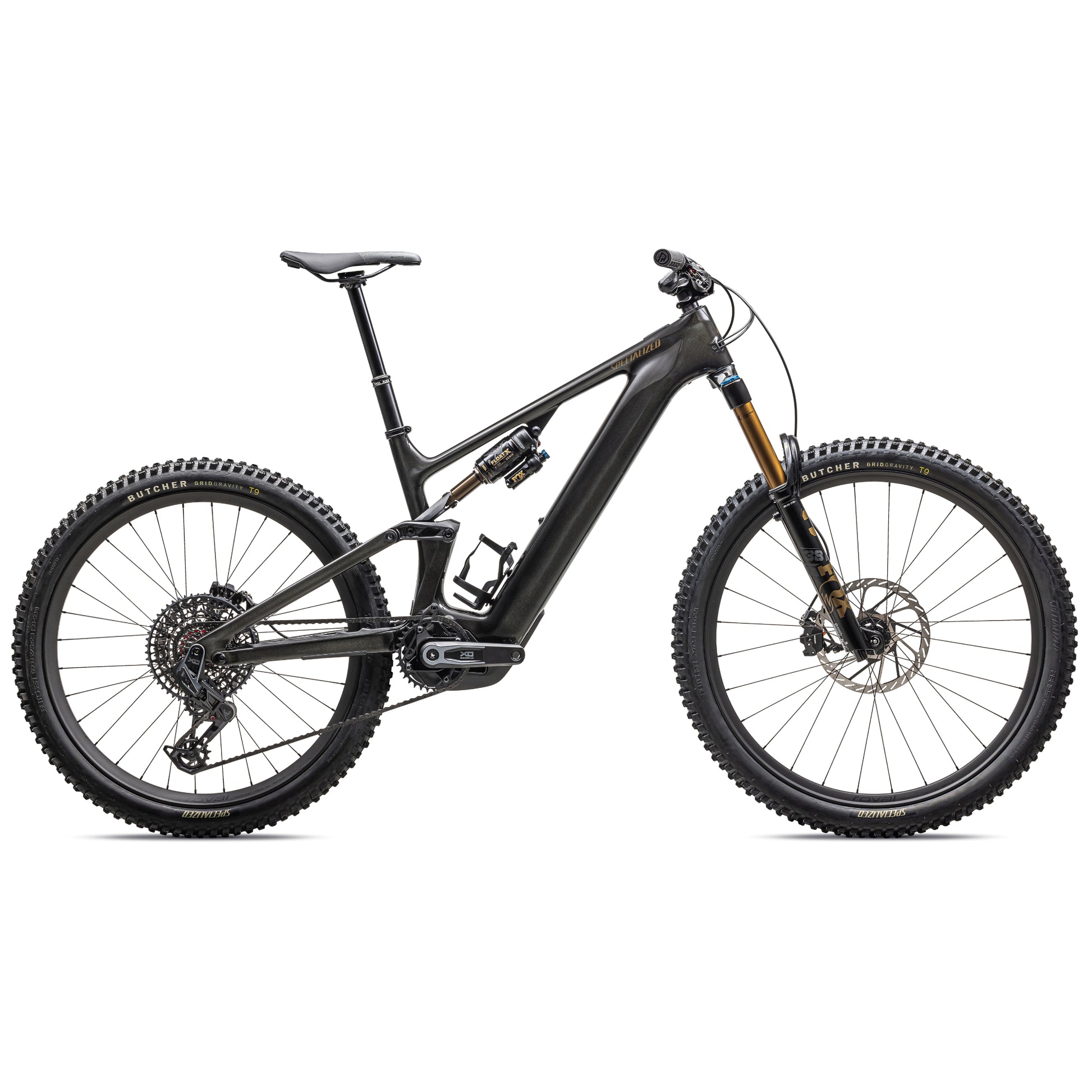 specialized 2025 turbo levo pro electric mountain bike-color-gloss metallic obsidian