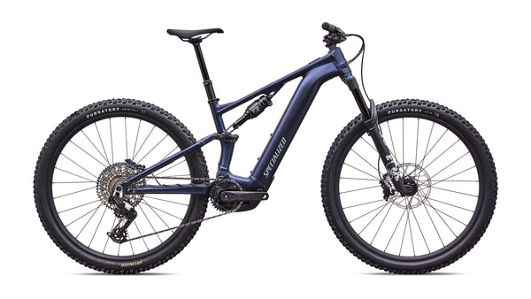 e mountainbike fully 2020 Specialized Turbo Levo R Comp Alloy Satin Metallic Deep Marine / Shadow Silver / S6