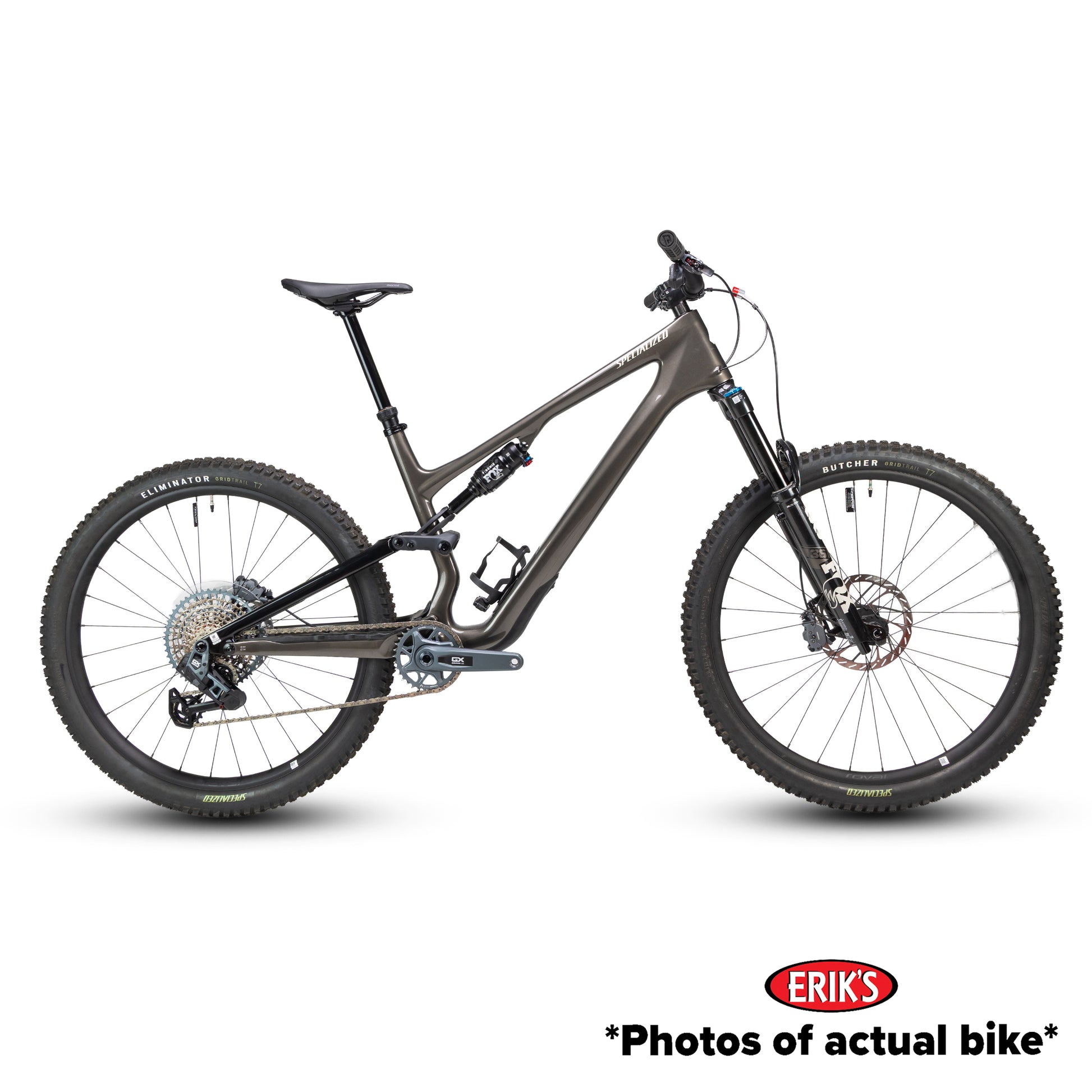 specialized used stumpjumper 15 expert full suspension mountain bike-color-gloss gunmetal