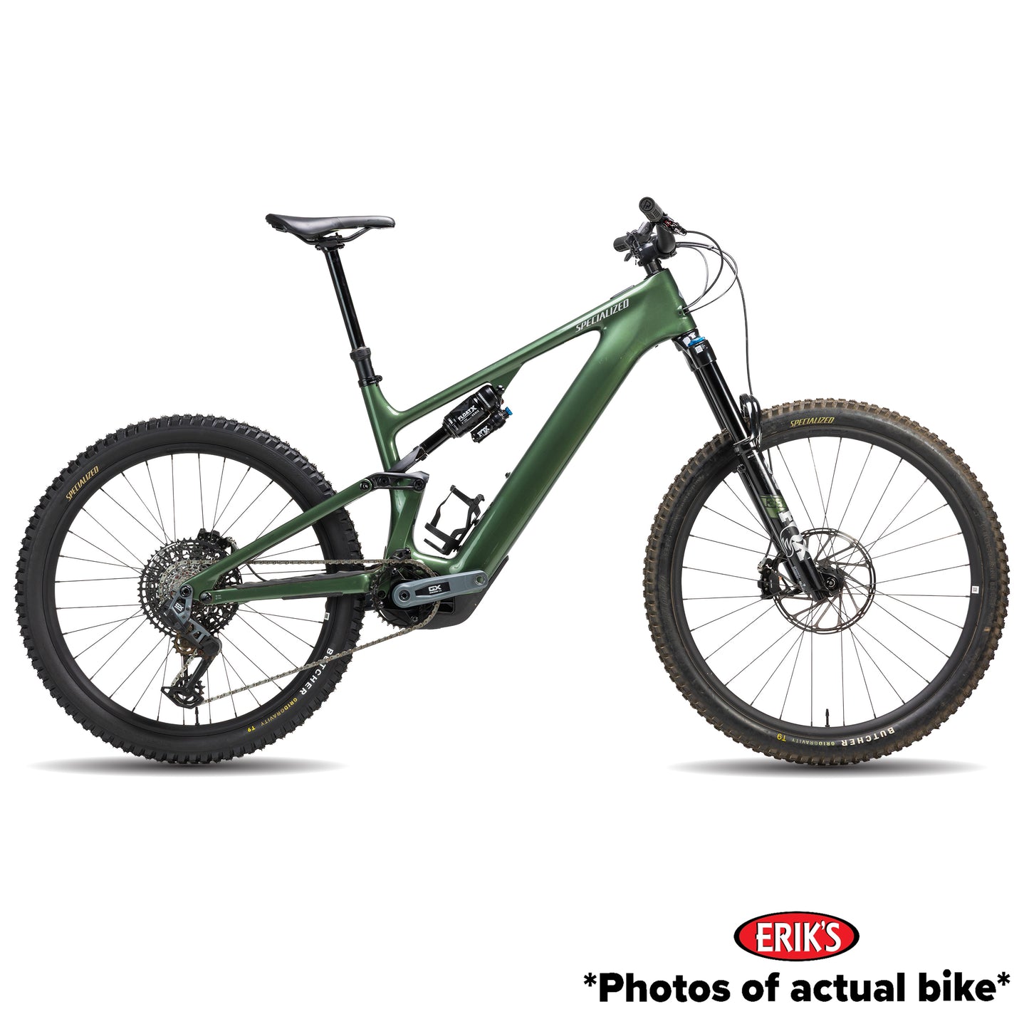 Specialized Used Turbo Levo 4 Electric Mountain Bike S5 Gloss Cyprus Metallic/Silver Dust