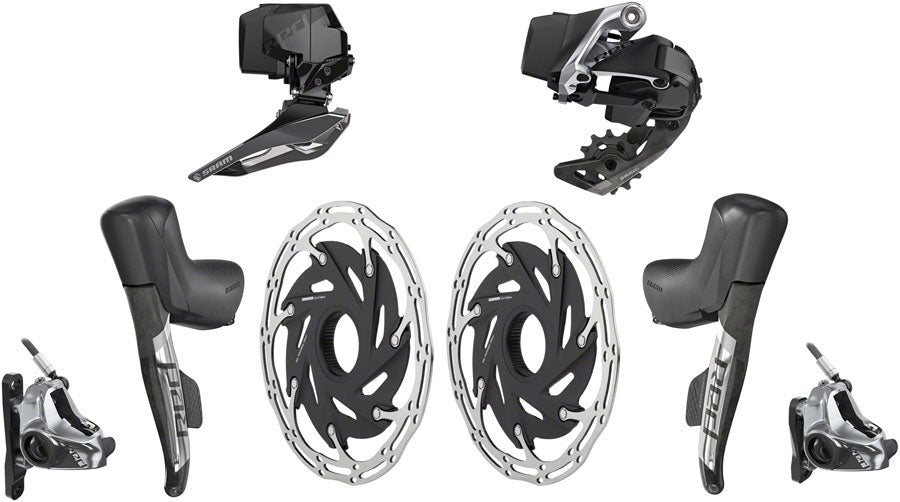 sram red etap axs electronic 2x12-speed road groupset - hrd