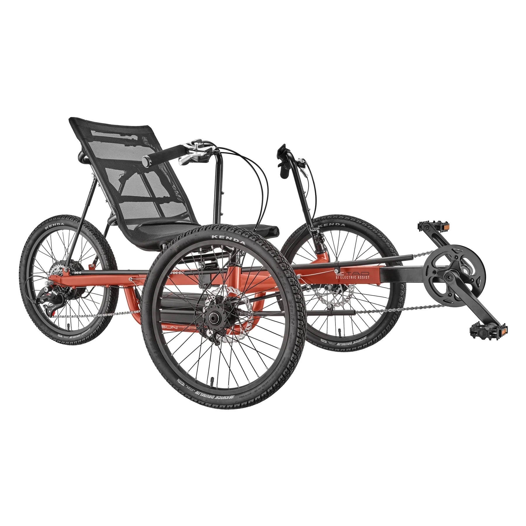 Sun E-Eco Tad B1 SX Electric Tadpole Recumbent Trike