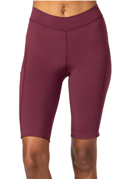 Terry Bike Bermuda Short 2Xl Mauve Wine