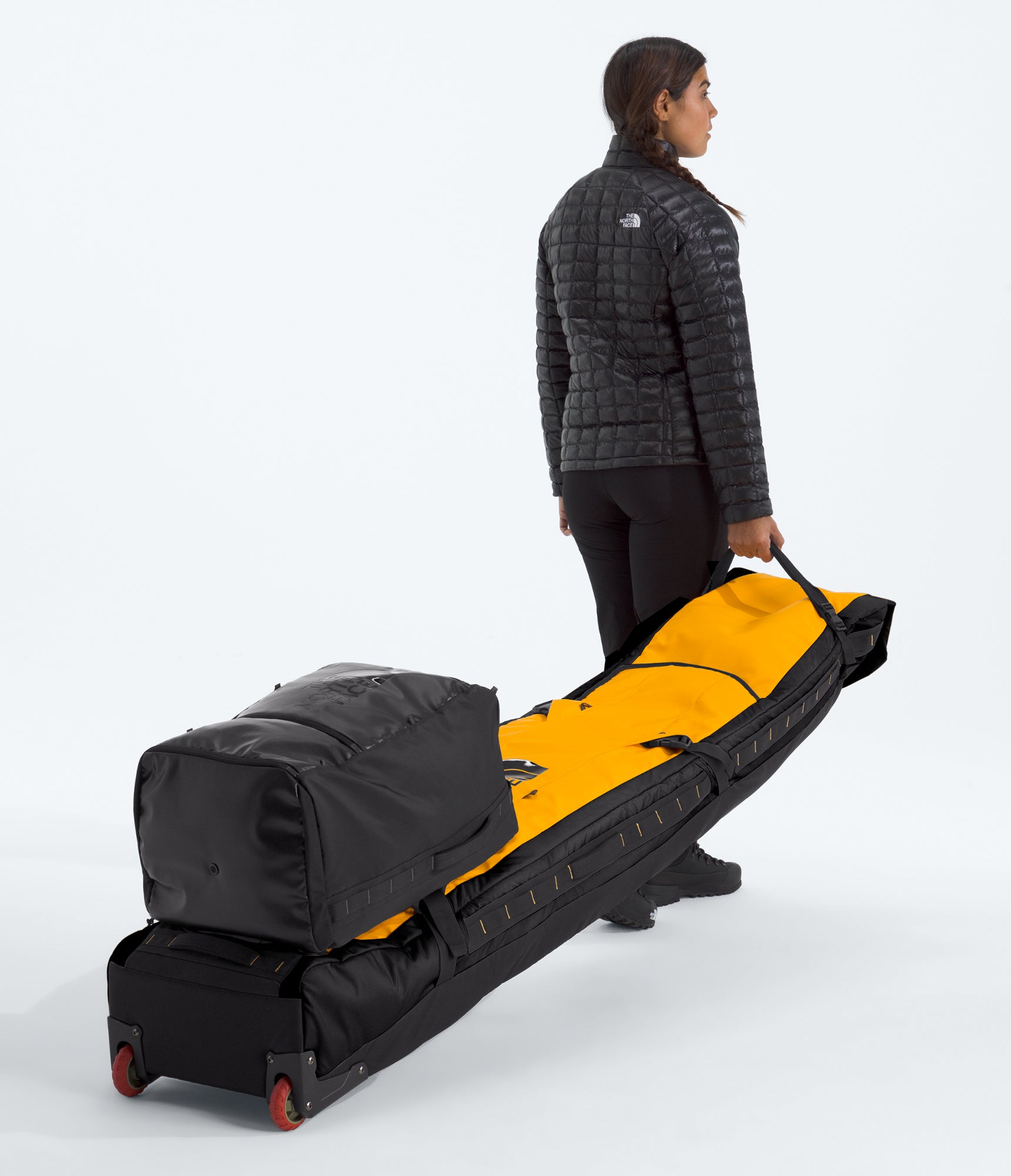 the north face base camp snow roller bag