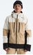 the north face snowsquall men’s jacket-color-white dune/khaki stone/tnf black