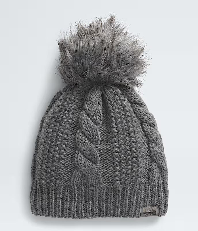 The North Face Women's Oh Mega Fur Pom Beanie | Winter Hats