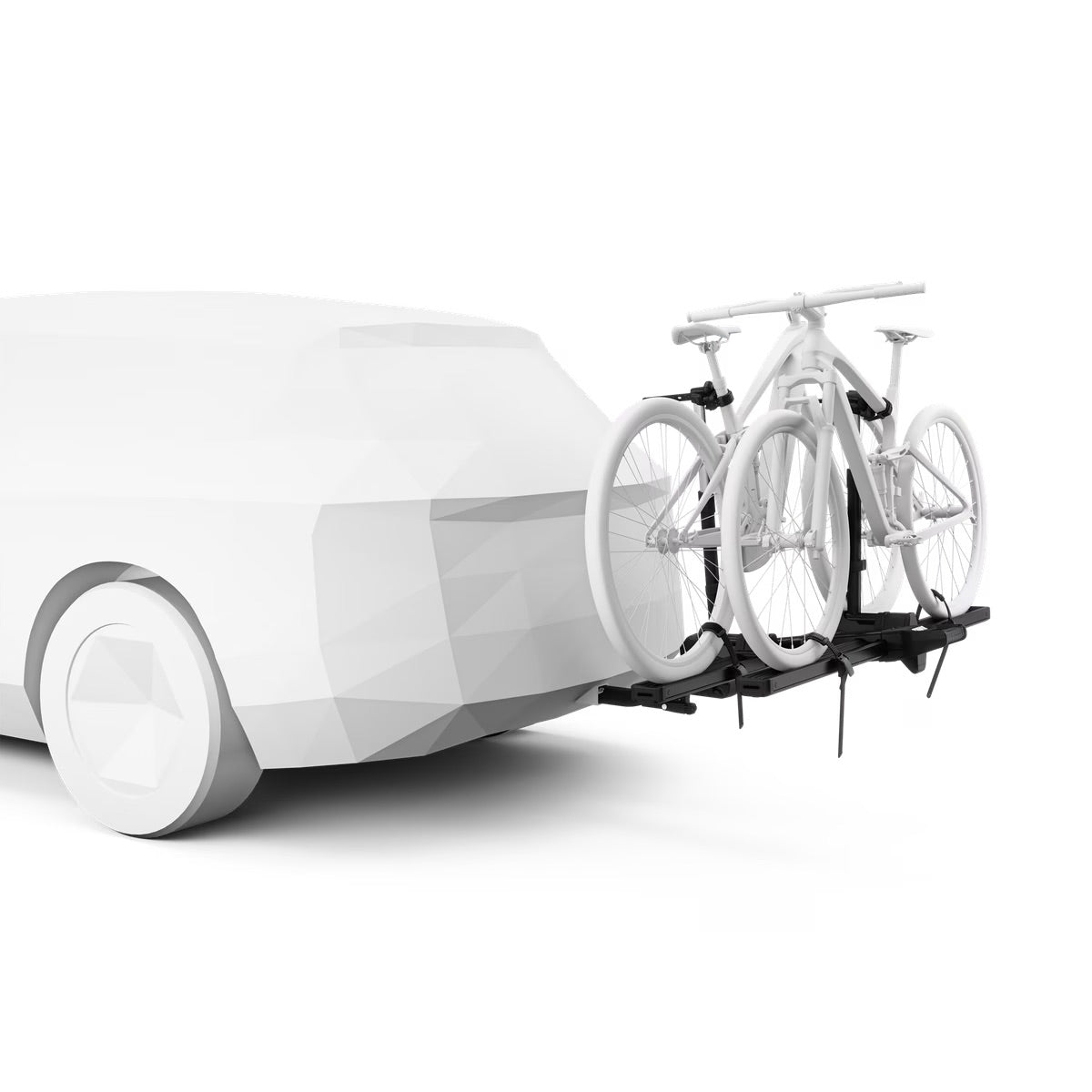 thule vero 2-bike 2 inch hitch platform bike rack