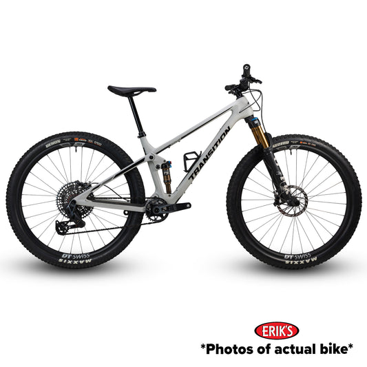 transition demo spur xo axs full suspension mountain bike