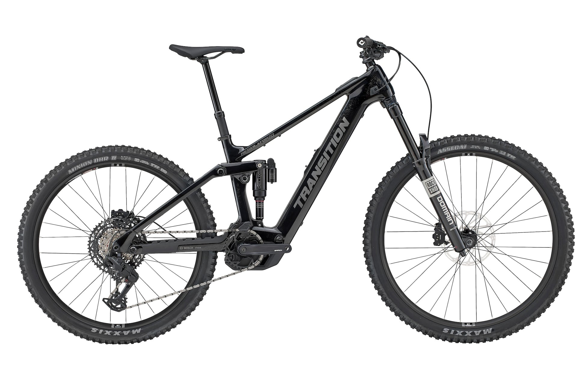 transition regulator cx eagle 70 electric mountain bike-color-clear black night