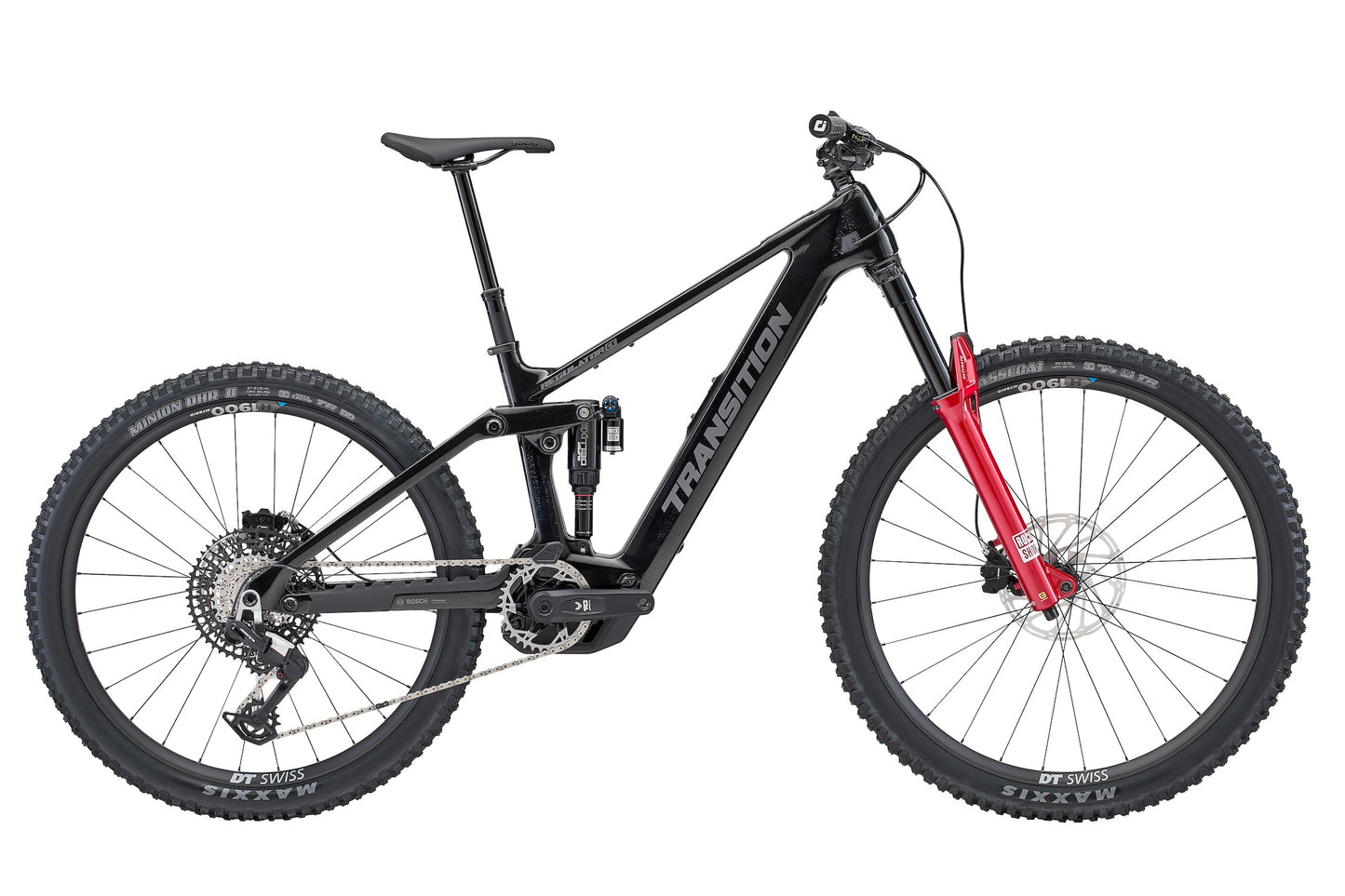 transition regulator cx eagle 90 electric mountain bike-color-clear black night