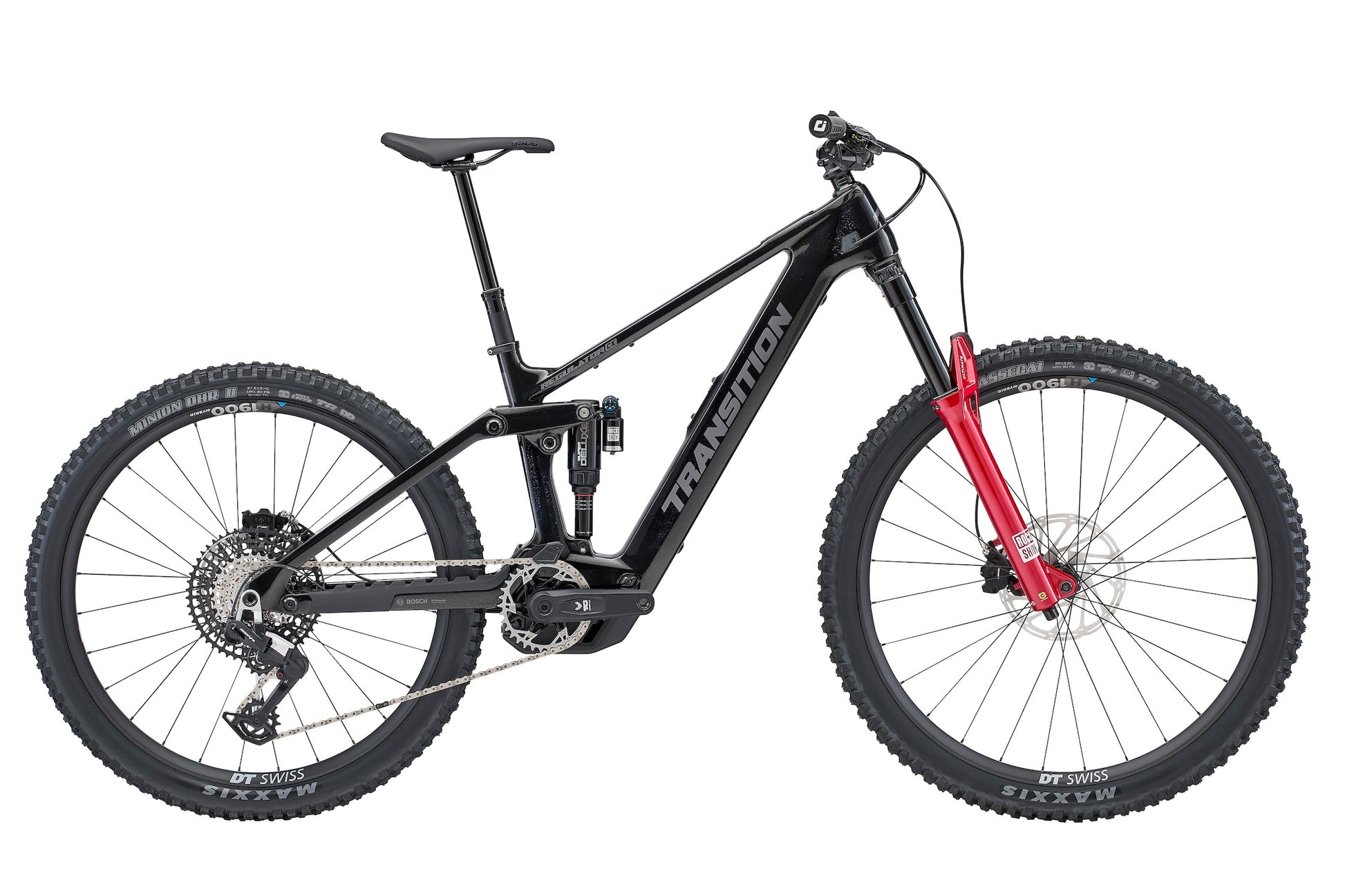 transition regulator cx eagle 90 electric mountain bike-color-clear black night