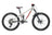 transition transition ripcord 24 full suspension kid’s mountain bike-color-glacier white and red-size-all