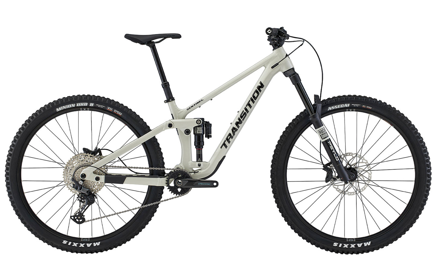 transition 2025 sentinel alloy deore full suspension mountain bike-color-glacier white