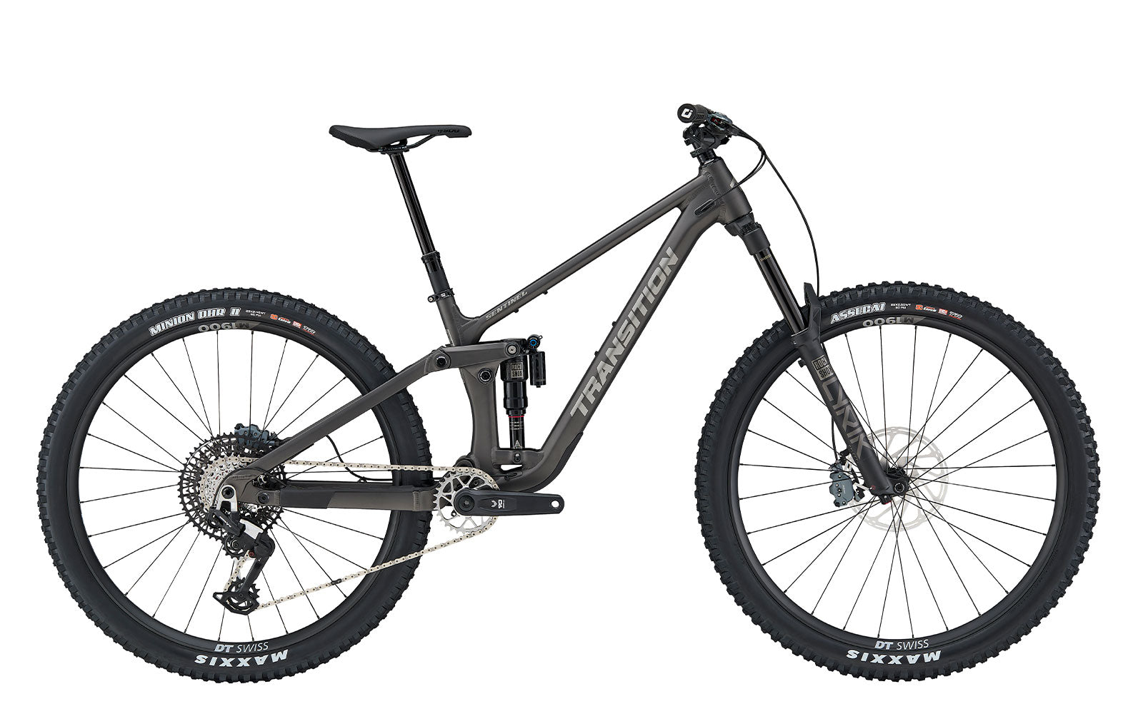 transition 2025 sentinel alloy e90 full suspension mountain bike-color-graphite grey