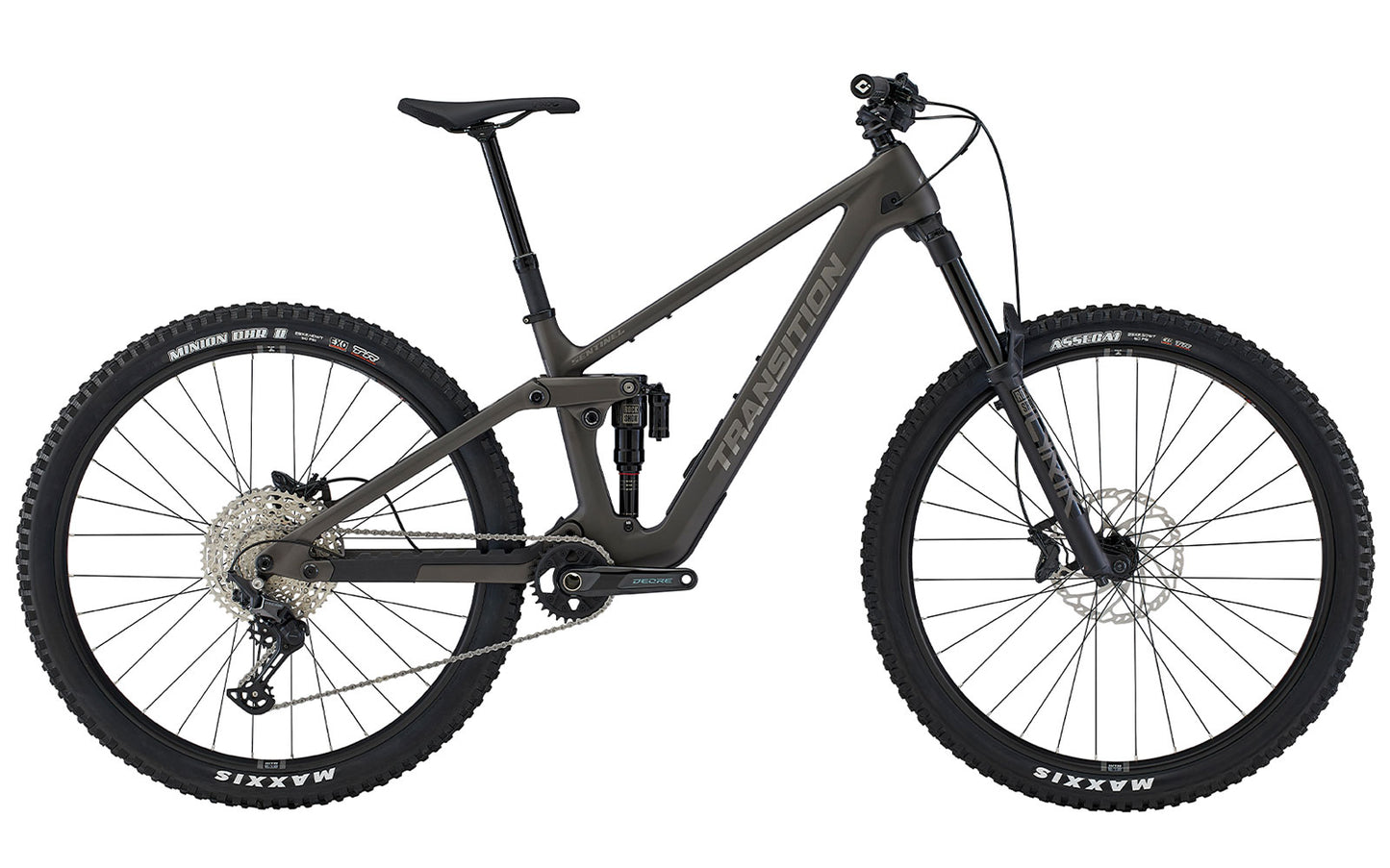 transition 2025 sentinel carbon deore full suspension mountain bike-color-graphite grey