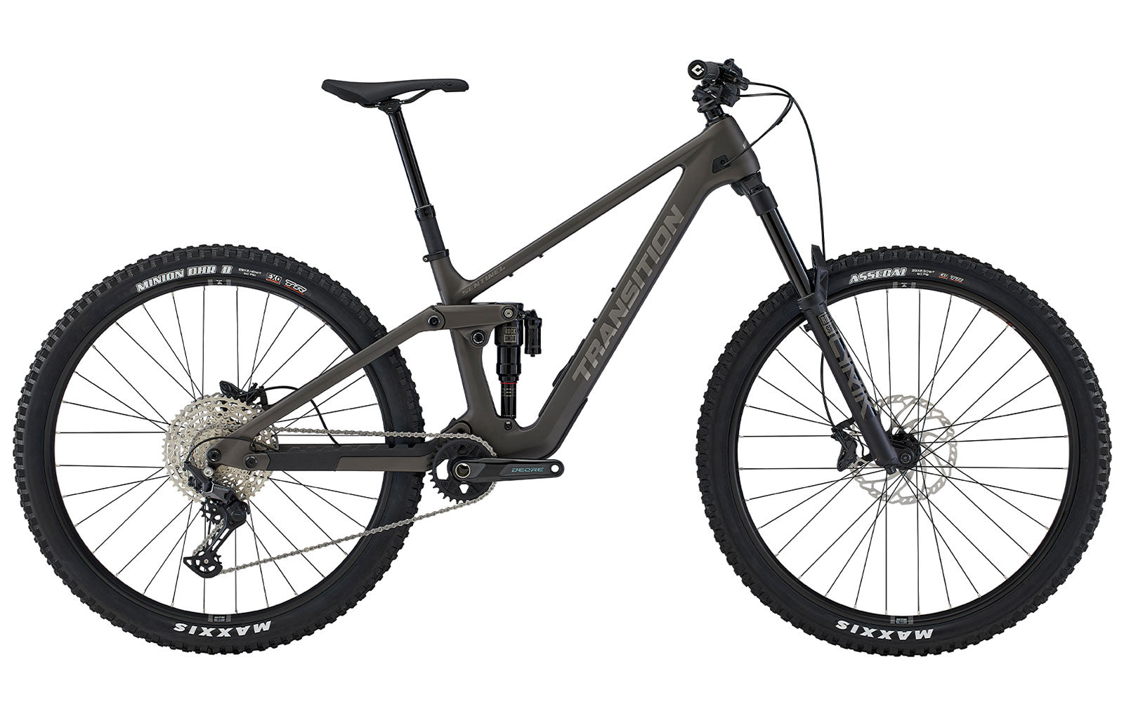 transition 2025 sentinel carbon deore full suspension mountain bike-color-graphite grey
