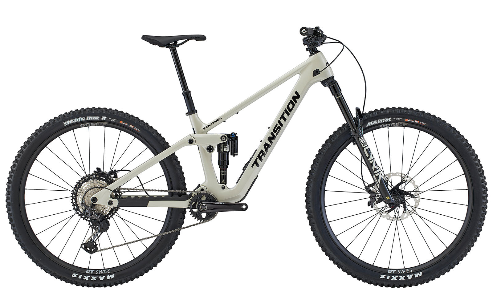 transition 2025 sentinel carbon xt full suspension-color-glacier white